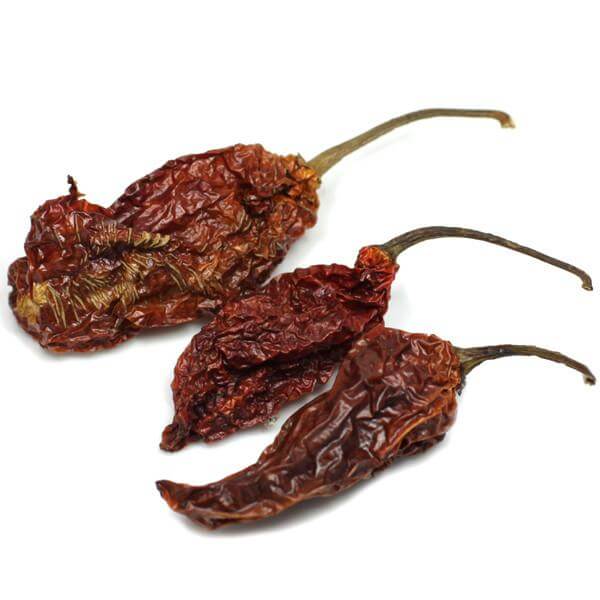 Bhut jolokia flakes smoke dried