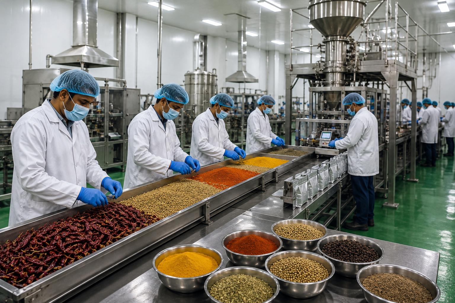 Spice Processing Facility